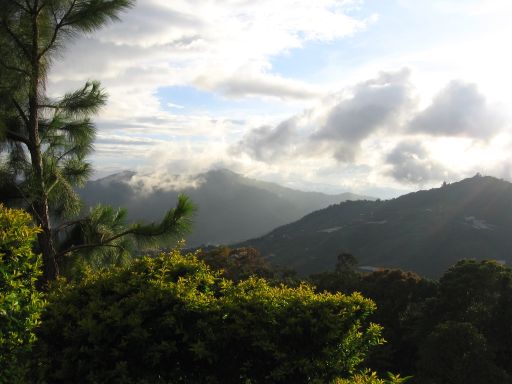 Ausblick vom Kinabalu NP